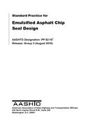 AASHTO PP 82-16 (2020)