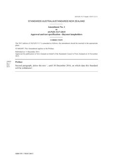 AS/NZS 3117:2015 Amd 1:2015