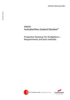 AS/NZS 4821(INT)-2001