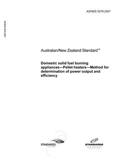 AS/NZS 5078-2007