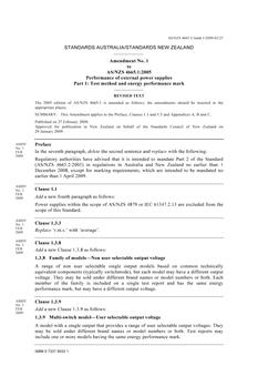 AS/NZS 4665.1-2005 AMDT 1