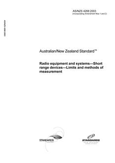 AS/NZS 4268-2003