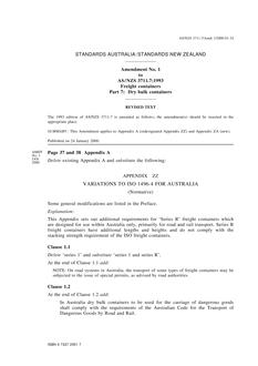AS/NZS 3711.7-1993 AMDT 1