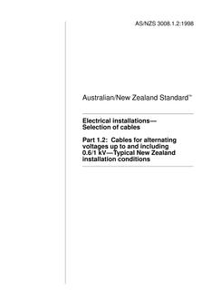 AS/NZS 3008.1.2-1998
