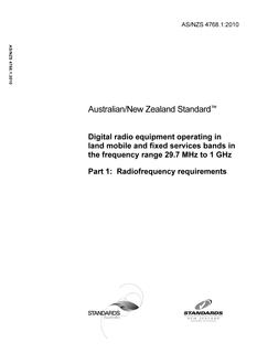 AS/NZS 4768.1-2010