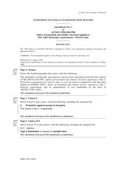 AS/NZS 3350.2.80-1998 AMDT 1