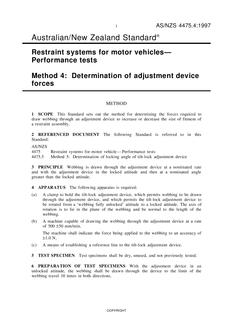 AS/NZS 4475.4-1997