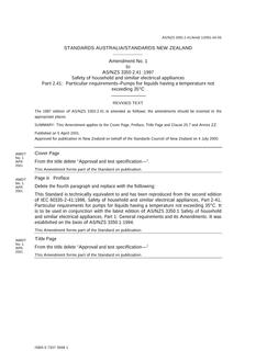 AS/NZS 3350.2.41-1997 AMDT 1