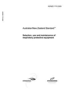 AS/NZS 1715-2009