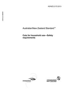 AS/NZS 2172-2013