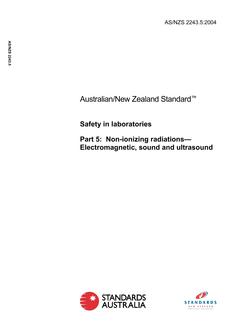 AS/NZS 2243.5-2004