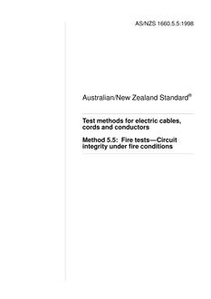 AS/NZS 1660.5.5-1998