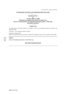 AS/NZS 3580.9.11-2008 AMDT 1