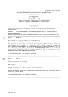 AS/NZS 3350.2.3-1995 AMDT 2