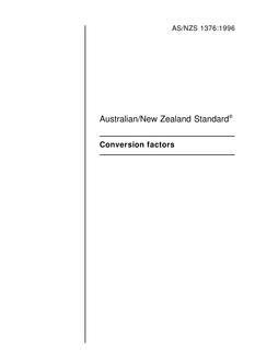 AS/NZS 1376-1996
