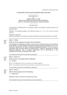 AS/NZS 3350.2.14-1995 AMDT 2