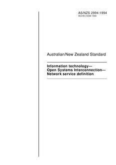 AS/NZS 2994-1994
