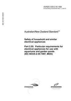 AS/NZS 3350.2.55-1998