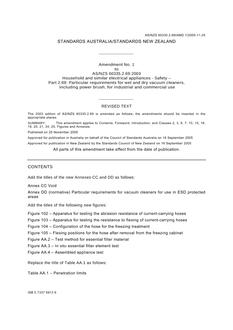 AS/NZS 60335.2.69-2003 AMDT 1