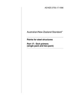 AS/NZS 3750.17-1998