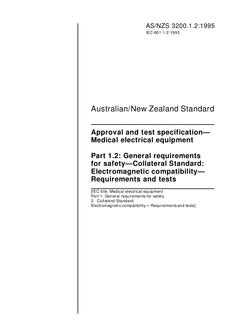 AS/NZS 3200.1.2-1995