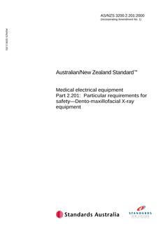 AS/NZS 3200.2.201-2000