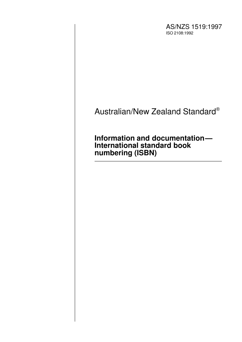 AS/NZS 1519-1997