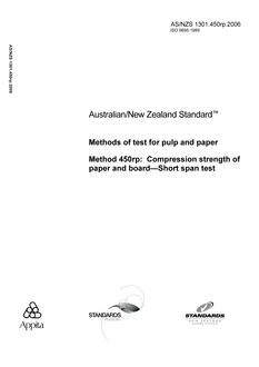 AS/NZS 1301.450RP-2006
