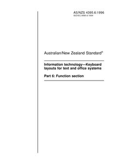 AS/NZS 4395.6-1996