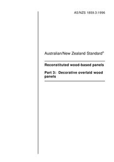 AS/NZS 1859.3-1996