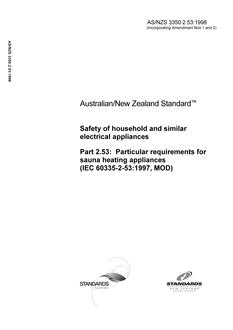 AS/NZS 3350.2.53-1998