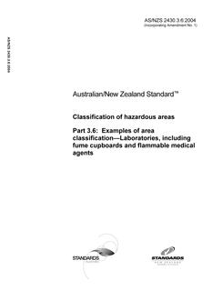 AS/NZS 2430.3.6-2004