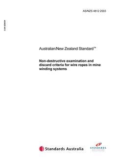 AS/NZS 4812-2003