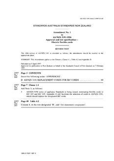AS/NZS 3191-1996 AMDT 1