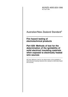 AS/NZS 4695.829-1996