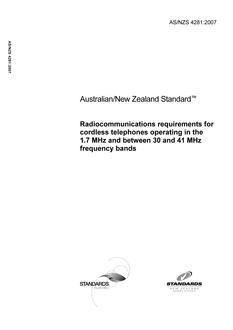 AS/NZS 4281-2007