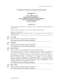AS/NZS 3350.2.32-1996 AMDT 1