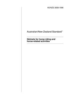 AS/NZS 3838-1998