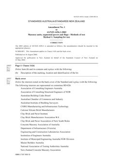 AS/NZS 4456.1-2003 AMDT 1