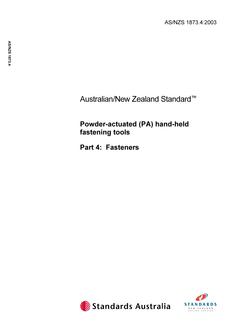 AS/NZS 1873.4-2003
