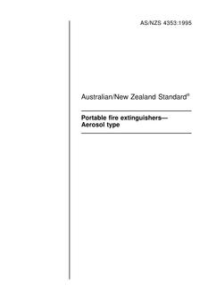 AS/NZS 4353-1995