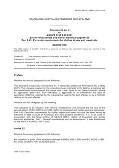 AS/NZS 3350.2.43-2001 AMDT 2