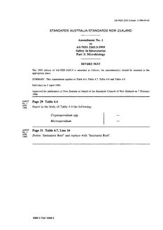 AS/NZS 2243.3-1995 AMDT 1