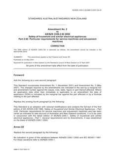 AS/NZS 3350.2.82-2000 AMDT 2