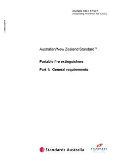 AS/NZS 1841.1-1997