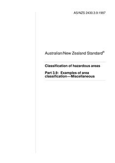 AS/NZS 2430.3.9-1997