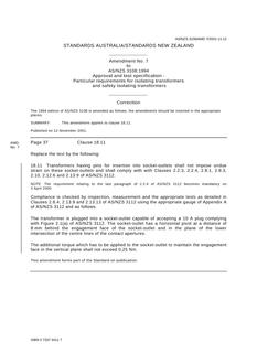 AS/NZS 3108-1994 AMDT 7