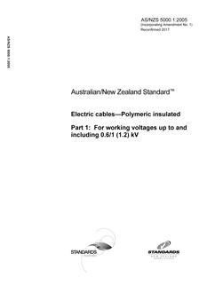 AS/NZS 5000.1-2005
