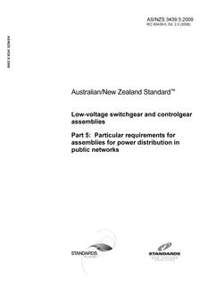 AS/NZS 3439.5-2009