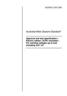 AS/NZS 3198-1996